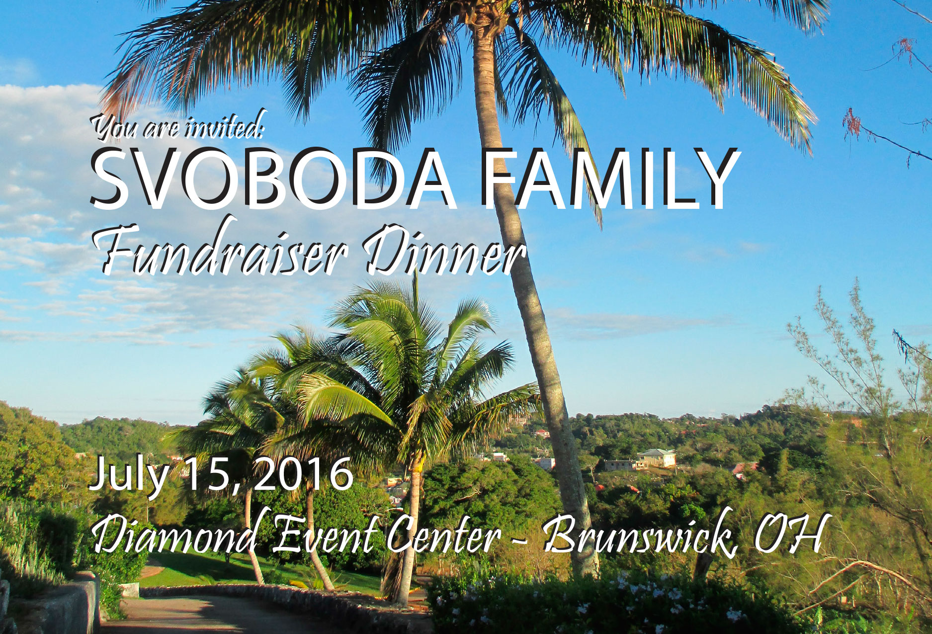 Post Card for the Svoboda Family
