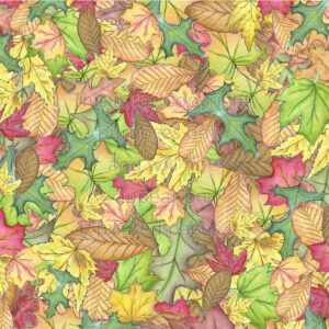 fall leaves scrapbook paper