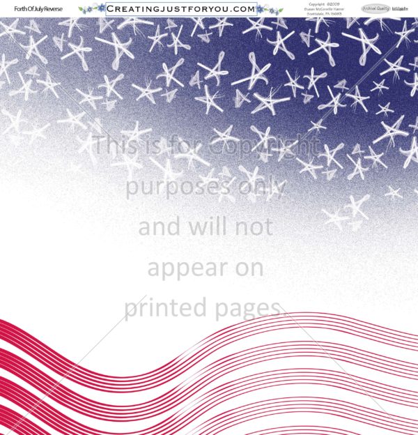 patriotic scrapbook paper