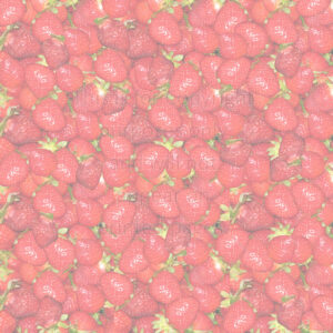 scrapbook paper of strawberries