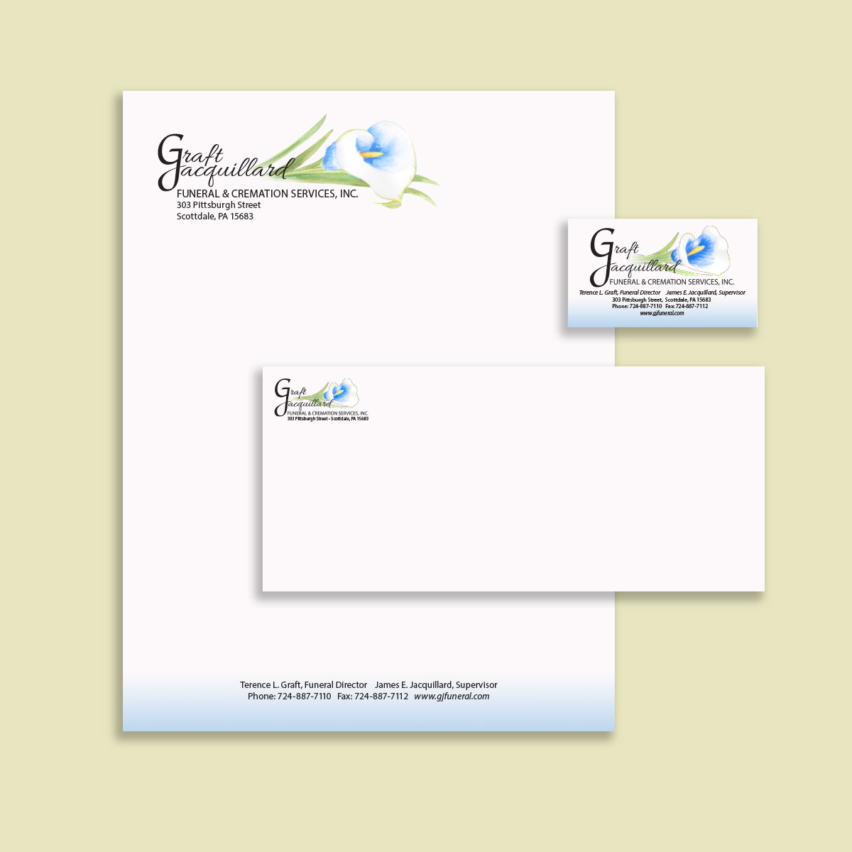 New Branding for Graft-Jacquillard Funeral & Cremation Services, Inc.