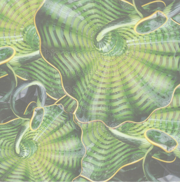 Chihuly Glass Scrapbook Paper