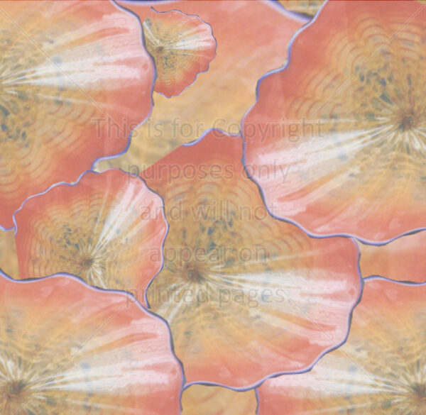 Chihuly Glass Scrapbook Paper