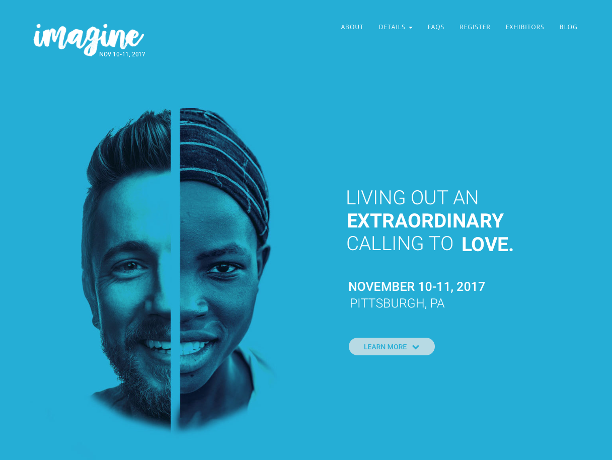 Imagine Conference Website Updates