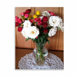 greeting card flower bouquet