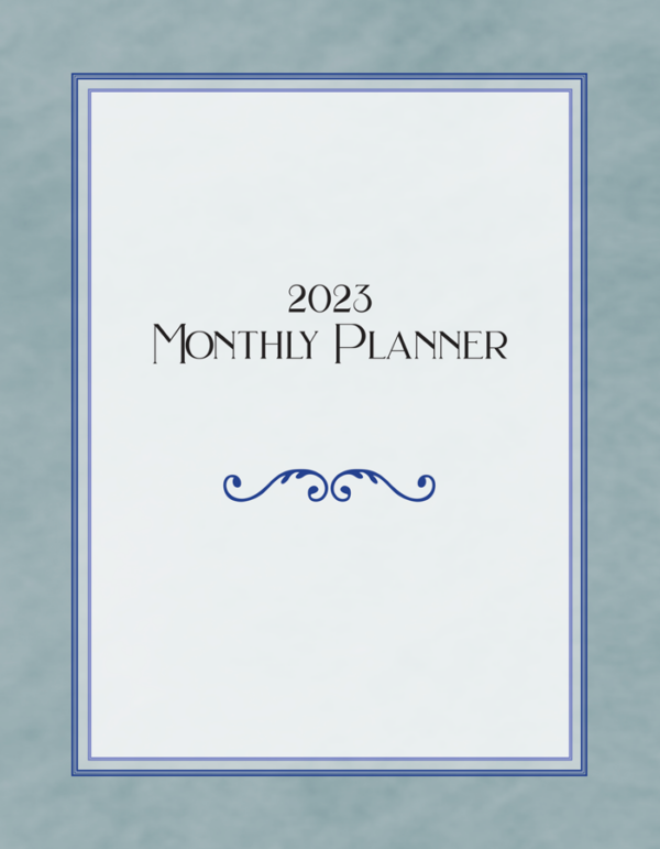 calendar planner 8021 green