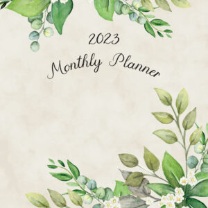 calendar planner alyssum greenery