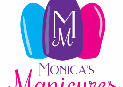 Logo for Monica's Manicures