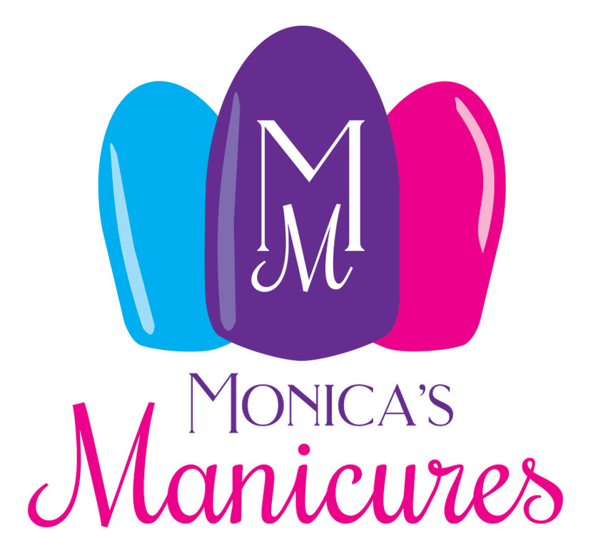 Logo for Monica's Manicures