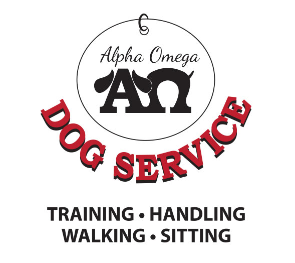 logo for Alpha Omega Dog Services