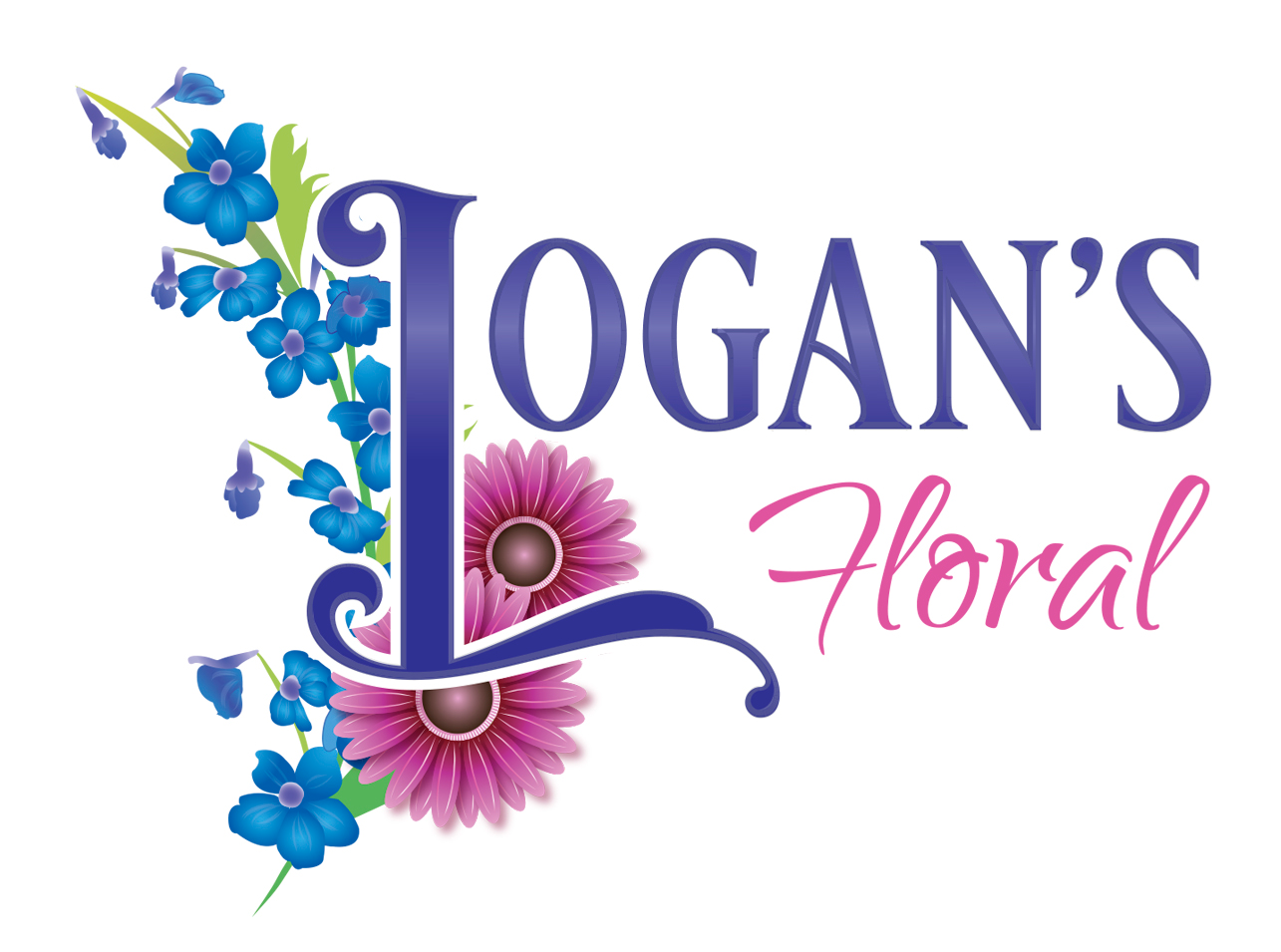 logo for Logan's Floral