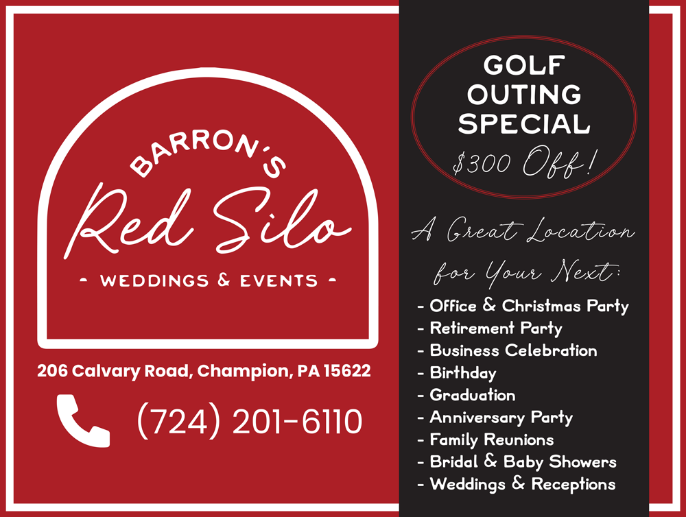 golf sign for Red Silo Events
